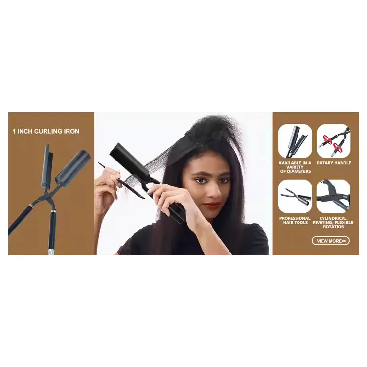 Waffle Curling Iron Spis Kit